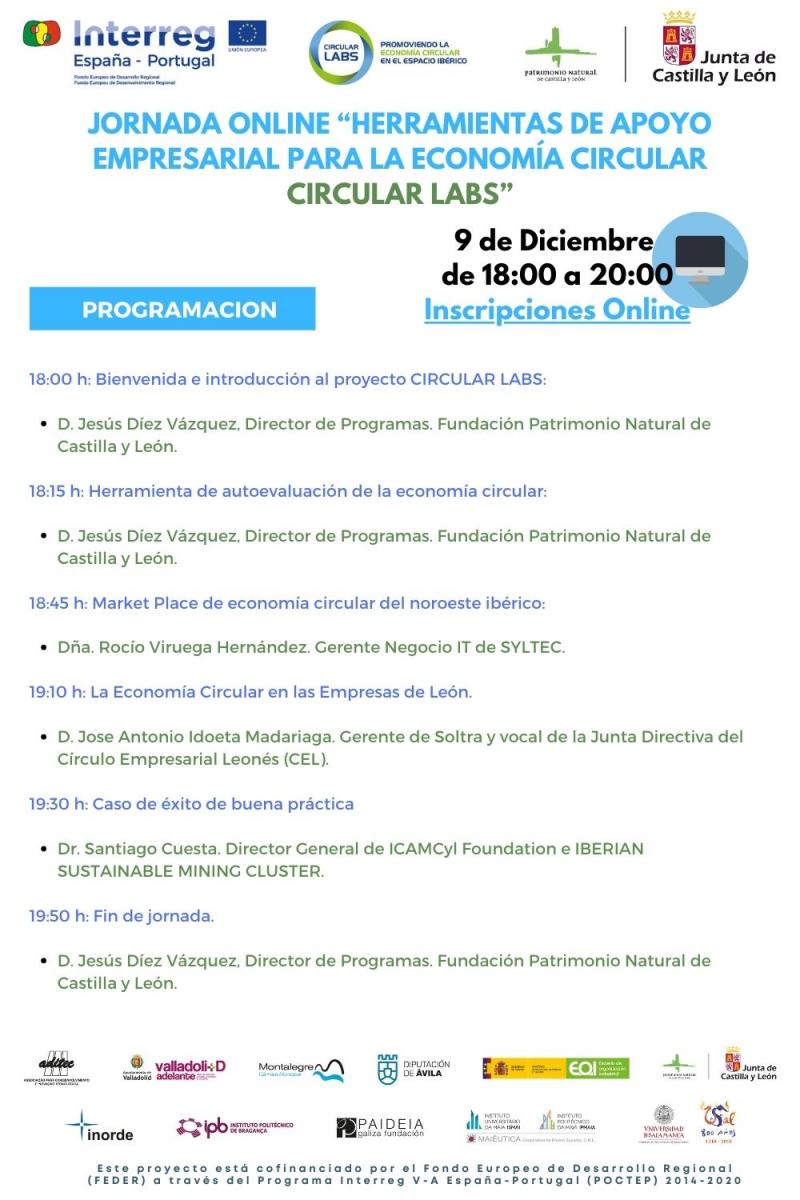 agenda de la jornada